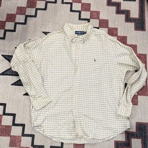 Men’s vintage Polo button down, size XXL